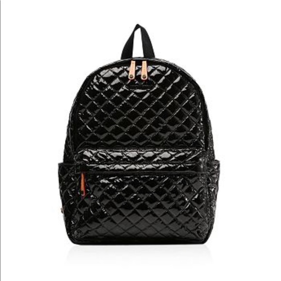 MZ Wallace Handbags - MZ Wallace | Metro Backpack Black Lacquer